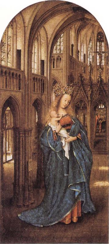 EYCK, Jan van Madonna in a Church